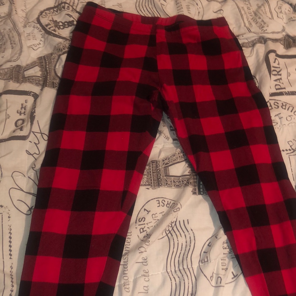 Plaid Leggings